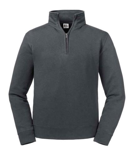 Russell Authentic Zip Neck Sweatshirt
