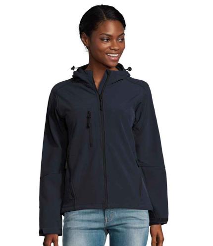 SOL'S Ladies Replay Hooded Soft Shell Jacket 3