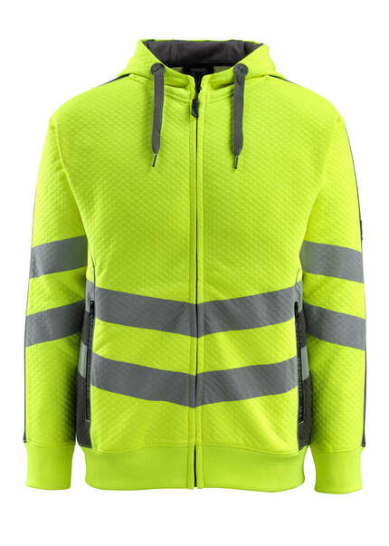 Mascot Workwear Hi Vis Corby Hoodie With Zipper
-Safe Supreme-50138-932