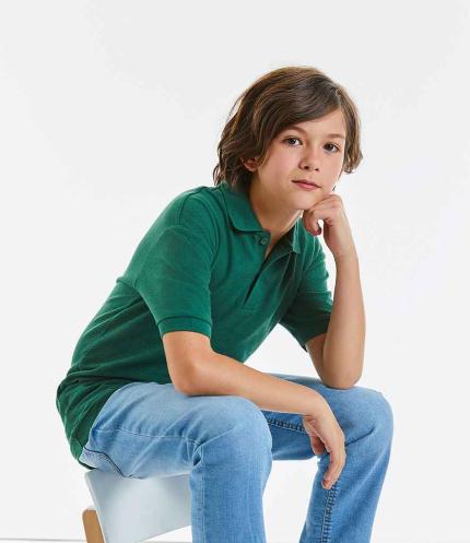 Russell Schoolgear Kids Poly/Cotton Piqué Polo Shirt 3