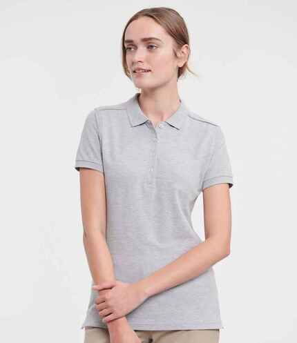 Russell Ladies Stretch Piqué Polo Shirt 3
