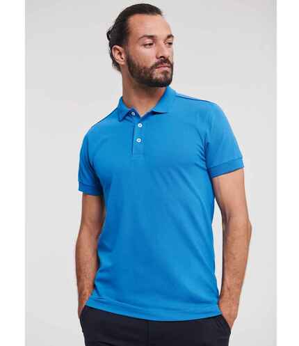 Russell Athletic Stretch Piqué Polo Shirt 3