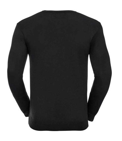 Russell Collection Cotton Acrylic V Neck Sweater 2