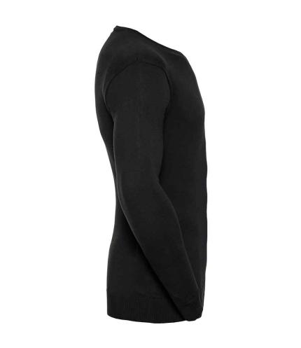 Russell Collection Cotton Acrylic V Neck Sweater 1