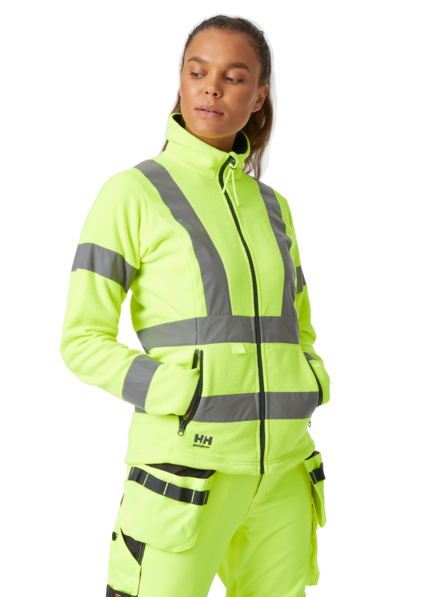 Helly Hansen Workwear W Luna Hi Vis Fleece Jacket 5