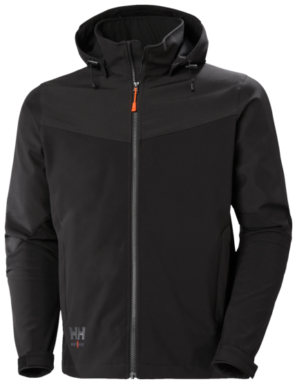 Helly Hansen Workwear Oxford Hooded Softshell Jacket 0