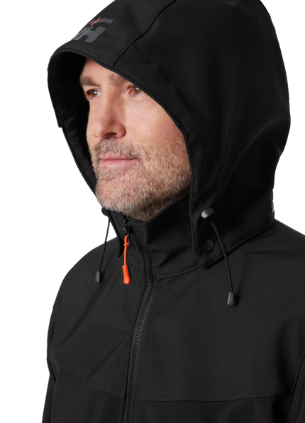 Helly Hansen Workwear Oxford Hooded Softshell Jacket 3