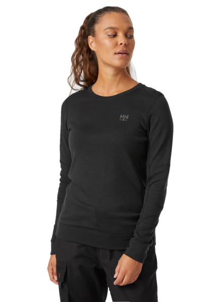 Womens Helly Hansen Lifa Merino Crewneck 3