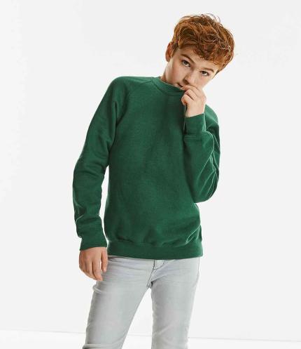 Russell Schoolgear Kids Raglan Sweatshirt 3