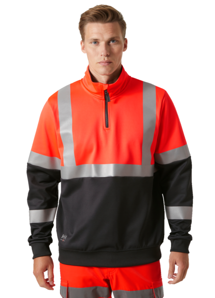Helly Hansen Workwear Addvis Half Zip Sweatsh. Cl 1 3