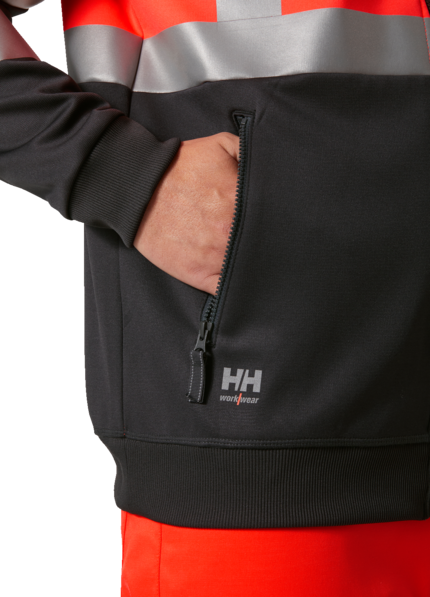 Helly Hansen Workwear Addvis Zip Sweatshirt Cl 1