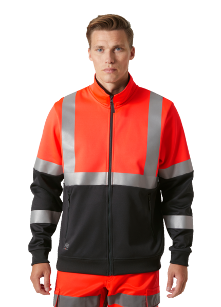 Helly Hansen Workwear Addvis Zip Sweatshirt Cl 1 4