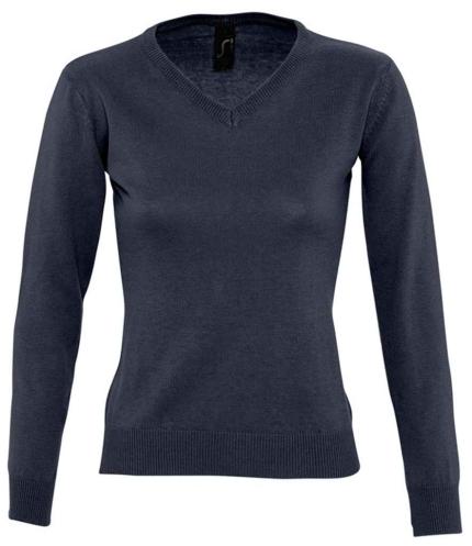 SOL'S Ladies Galaxy Cotton Acrylic V Neck Sweater