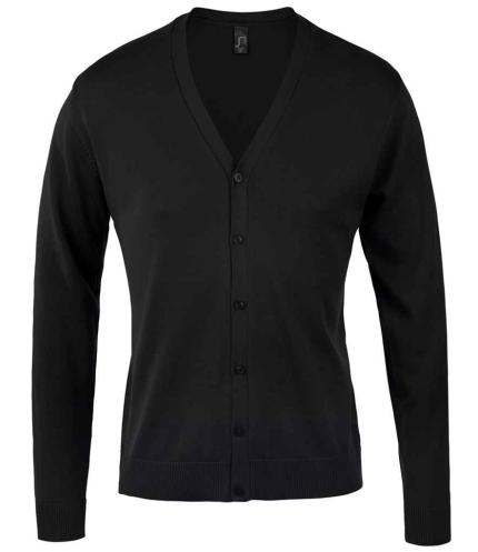 SOL'S Golden Cotton Acrylic V Neck Cardigan