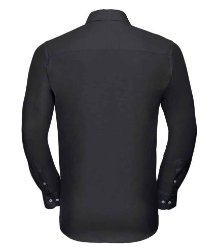 Russell Collection Long Sleeve Tailored Oxford Shirt 2