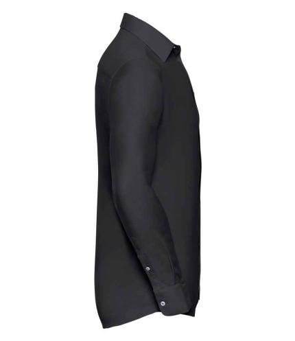 Russell Collection Long Sleeve Tailored Oxford Shirt 1