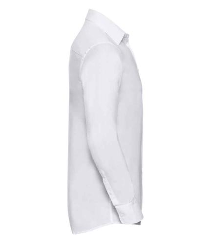 Russell Collection Long Sleeve Tailored Oxford Shirt 1