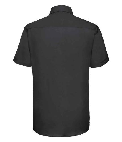 Russell Collection Short Sleeve Tailored Oxford Shirt 2