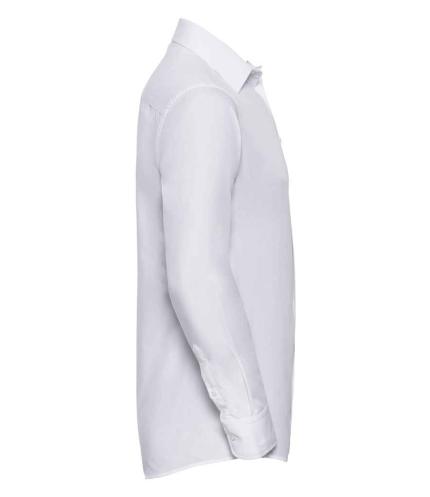 Russell Collection Long Sleeve Tailored Poplin Shirt 1