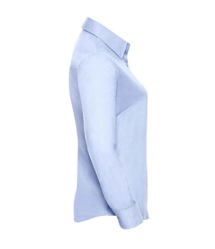 Russell Athletic Collection Ladies Long Sleeve Easy Care Oxford Shirt 1