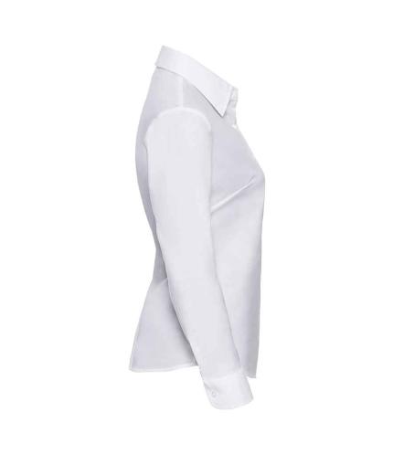 Russell Collection Ladies Long Sleeve Easy Care Oxford Shirt 1