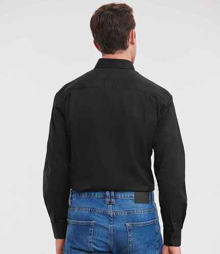 Russell Athletic Collection Long Sleeve Easy Care Oxford Shirt 3