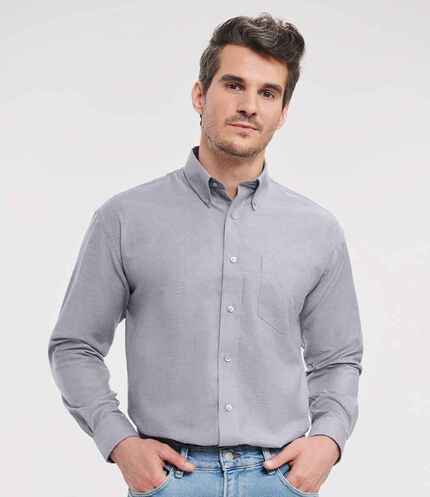 Russell Athletic Collection Long Sleeve Easy Care Oxford Shirt 3
