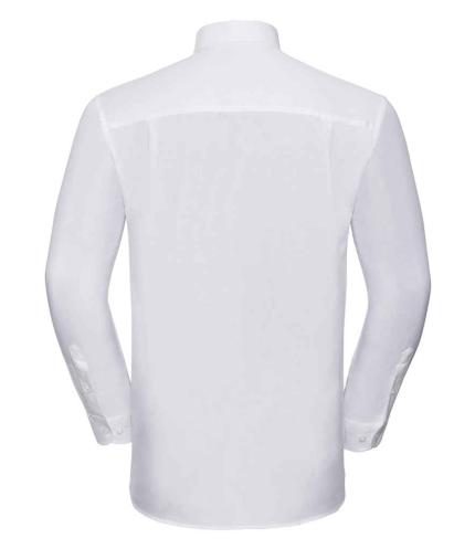 Russell Collection Long Sleeve Easy Care Oxford Shirt 2