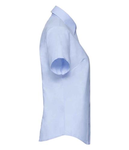 Russell Athletic Collection Ladies Short Sleeve Easy Care Oxford Shirt 1