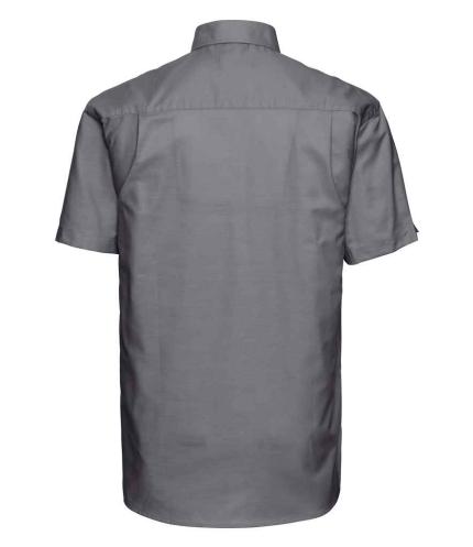 Russell Collection Short Sleeve Easy Care Oxford Shirt 2