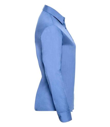Russell Athletic Collection Ladies Long Sleeve Easy Care Poplin Shirt 1