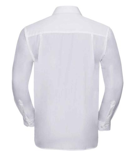 Russell Collection Long Sleeve Easy Care Poplin Shirt 2