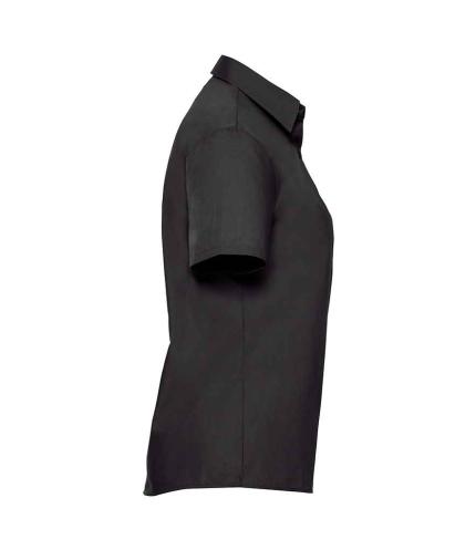 Russell Athletic Collection Ladies Short Sleeve Easy Care Poplin Shirt 1