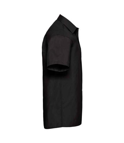 Russell Collection Short Sleeve Easy Care Poplin Shirt 1