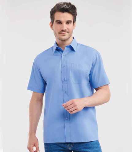 Russell Athletic Collection Short Sleeve Easy Care Poplin Shirt 3