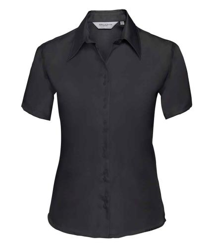 Russell Collection Ladies Short Sleeve Ultimate Non-Iron Shirt