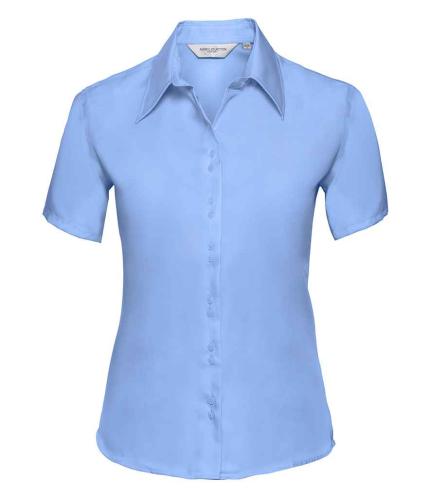 Russell Collection Ladies Short Sleeve Ultimate Non-Iron Shirt