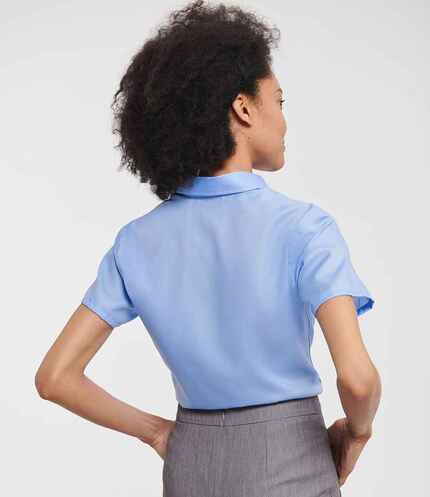 Russell Athletic Collection Ladies Short Sleeve Ultimate Non-Iron Shirt 3