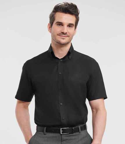 Russell Collection Short Sleeve Ultimate Non-Iron Shirt 3