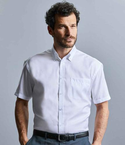 Russell Collection Short Sleeve Ultimate Non-Iron Shirt 3
