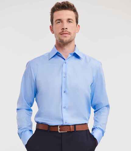 Russell Athletic Collection Long Sleeve Tailored Ultimate Non-Iron Shirt 3