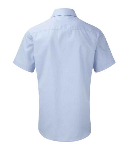 Russell Collection Short Sleeve Herringbone Shirt 2