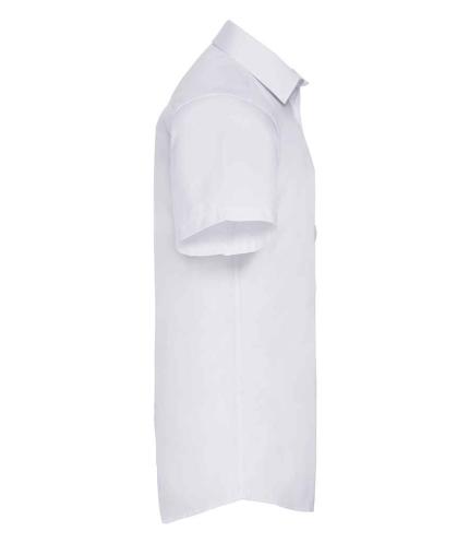 Russell Collection Short Sleeve Herringbone Shirt 1