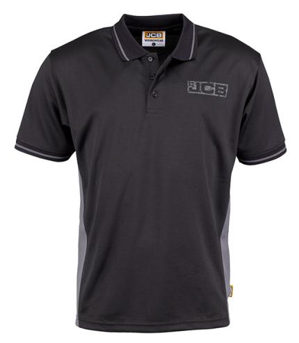 JCB Workwear Trade Polo Shirt - Black