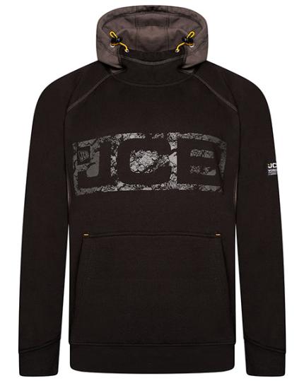 JCB Workwear Horton Hoodie - Black/Grey