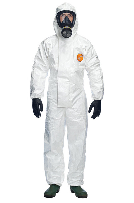 Dupont TYCHEM 4000S CHZ5 HOODED COVERALL