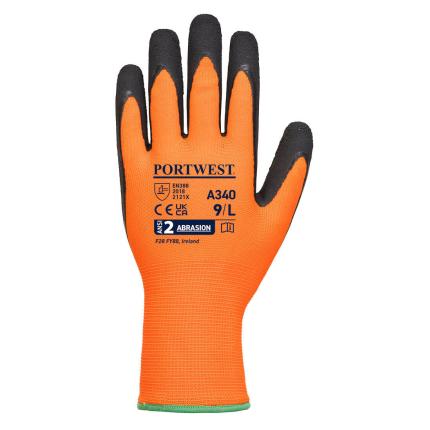 Portwest
 Hi-Vis Grip Glove - Latex 1