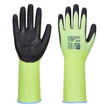 Portwest
 Green Cut Glove Long Cuff