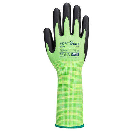 Portwest
 Green Cut Glove Long Cuff 1