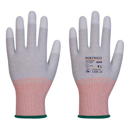 Portwest
 LR13 ESD PU Fingertip Cut Glove (Pk12)